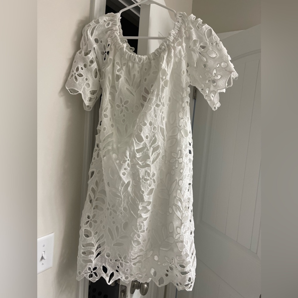 Pretty Garden White Dress